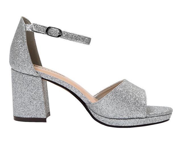 Women's Ninety Union Jazzy Dress Sandals in Silver color