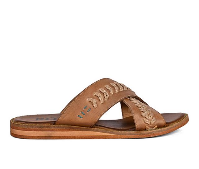 Women's ROAN by BED STU Buttress Sandals in Pecan color