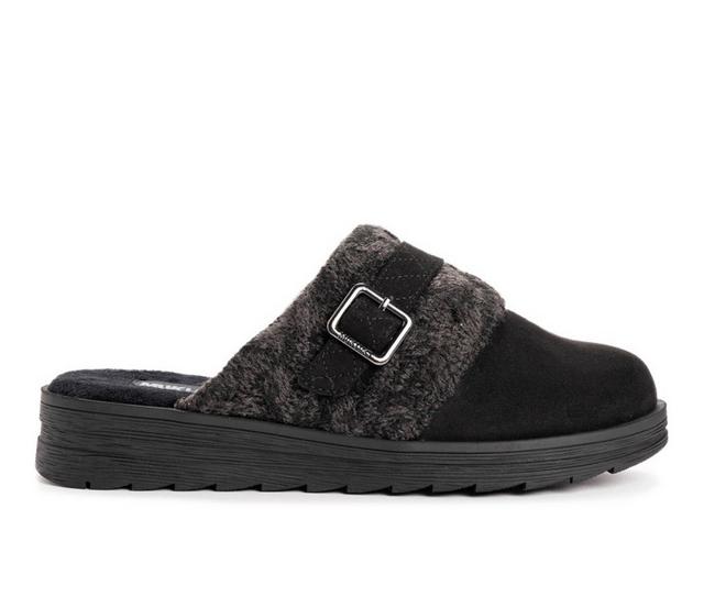 MUK LUKS Natalie Nancy Clogs in Black color