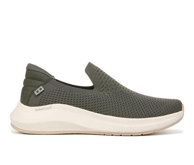 Women's Ryka Fling Slip Ons in Green color