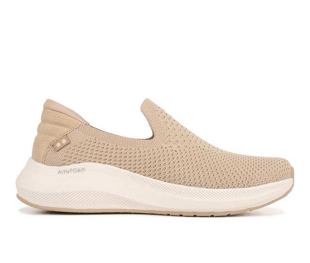 Women's Ryka Fling Slip Ons in Tan color