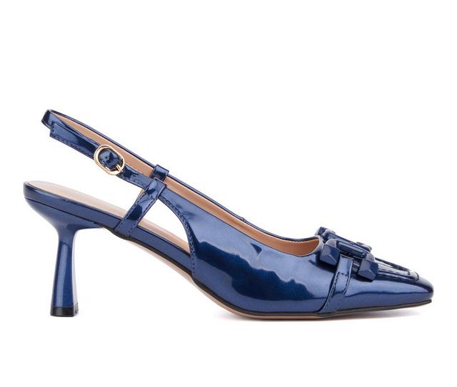 Women's Torgeis Freesia Pumps in Navy color