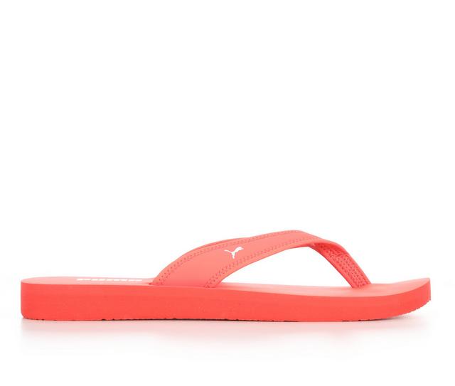 Women's Puma Sandy Flip BX Sport Slides in Pink color