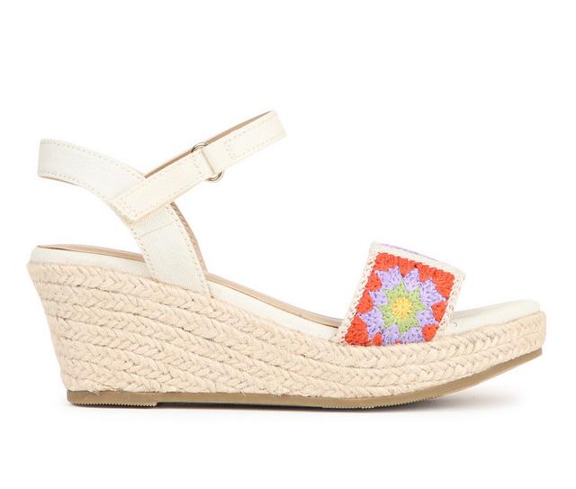 Jellypop Malenna Sandals in Natural Multi color