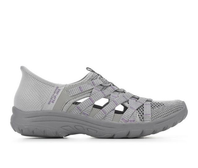 Women's Skechers ReggaeFest Tide Slpn 158789 in Grey color