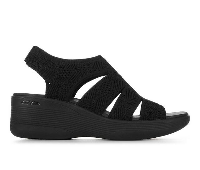 Women's Skechers Pier-Lite 163394 Sandals in Black color