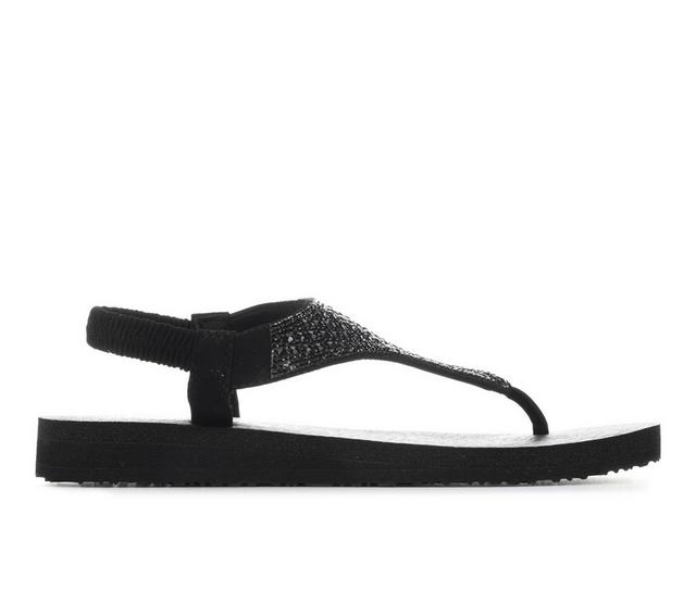 Women's Skechers Cali Rockstar 119770 Sandals in Black color