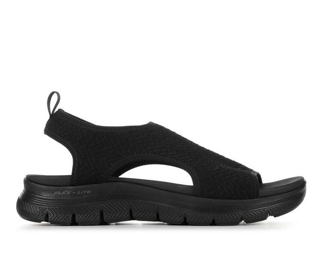 Women's Skechers Cali Flx Appeal Livin Sandals in Black color