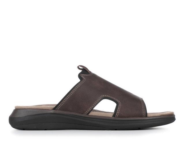 Men's Dockers Barlin Outdoor Sandals in Dark Brown color