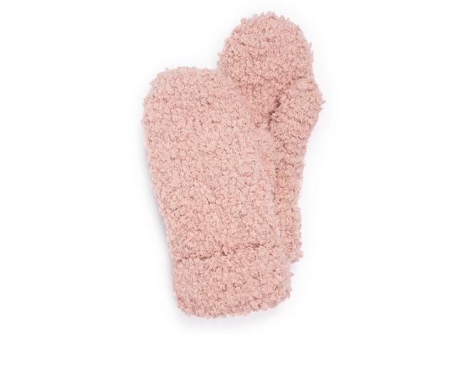 MUK LUKS Popcorn Mitten in Rose Gold color