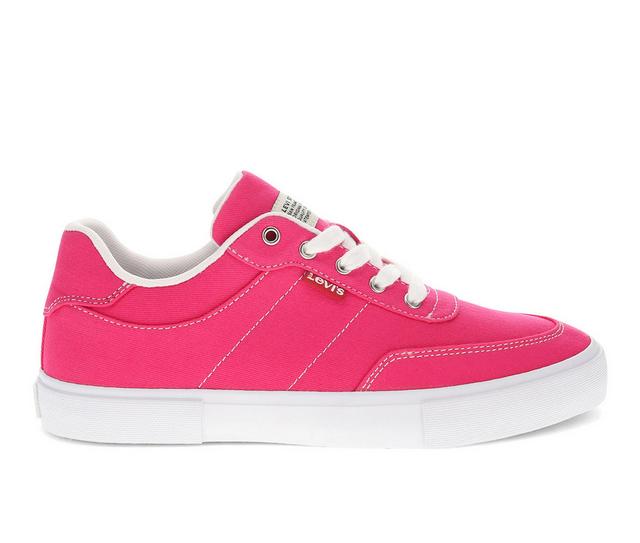 Girls' Levis Little Kids Maribel CVS Sneakers in Fuschia color