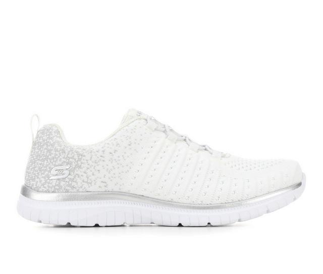 Women's Skechers Virtue 104424 in White Silver color