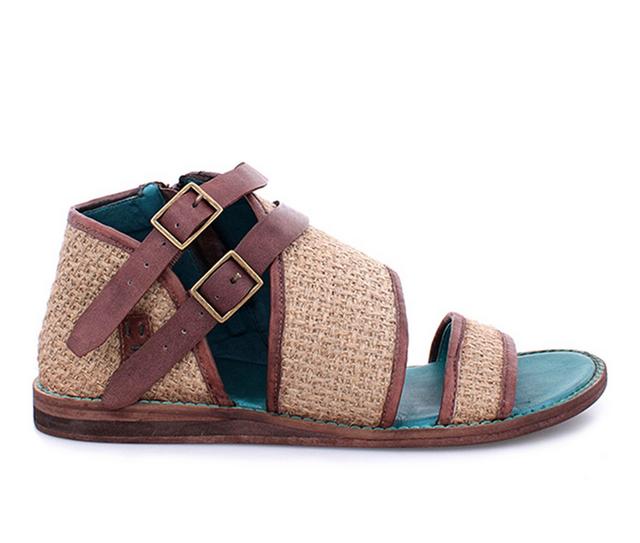Women's ROAN by BED STU Harlow Sandals in Almond Mix color