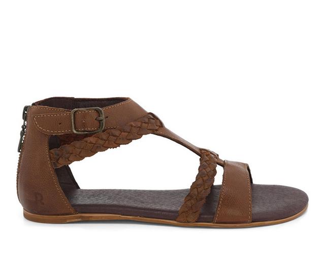 Women's ROAN by BED STU Posey Sandals in Tan color