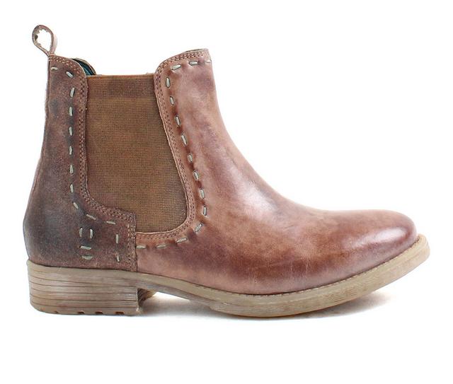 Women's ROAN by BED STU Hostile Chelsea Booties in Almond color