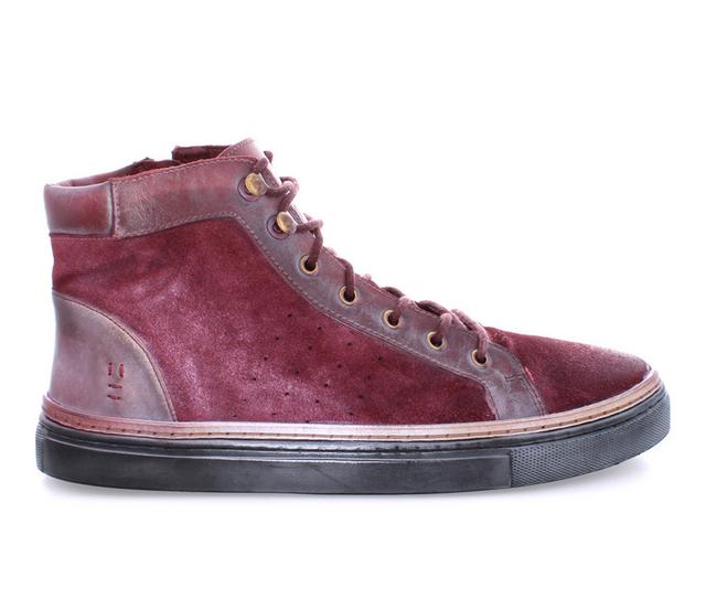 Men's ROAN by BED STU Mac II High Top Sneakers in Bordo color