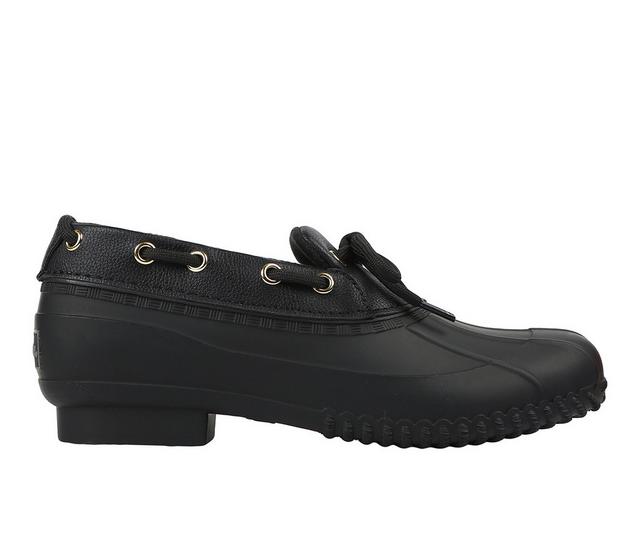 Women's Northside Ladera Duck Boot Loafers in Onyx color