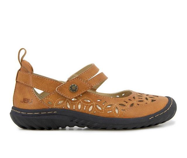Women's JBU Bellerose Encore Outdoor Shoes in Tan color