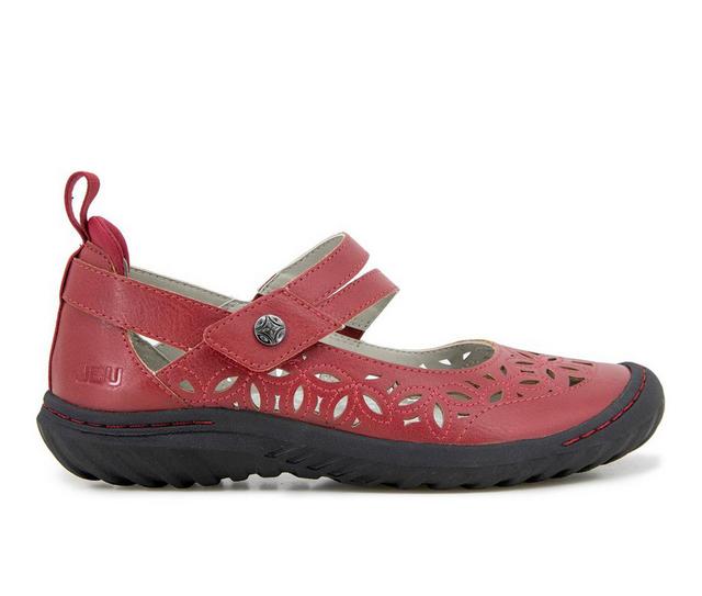Women's JBU Bellerose Encore Outdoor Shoes in Red color
