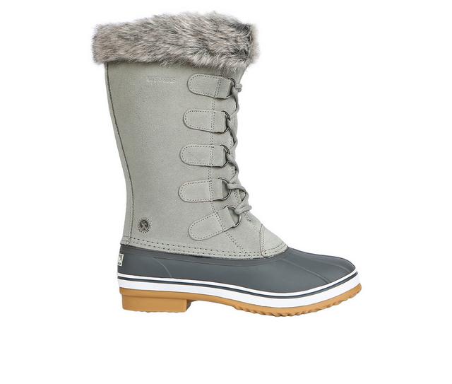 Women's Northside Katsura Winter Boots in Light Grey color