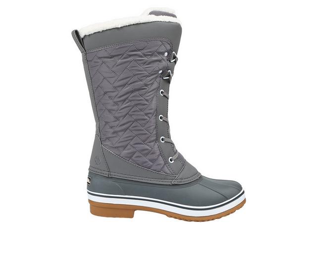 Women's Northside Sacramento Waterproof Winter Boots in Warm Gray color
