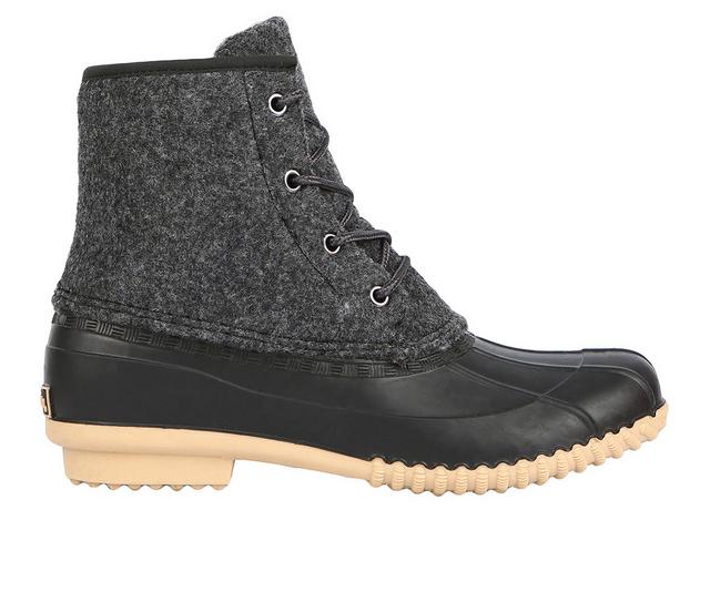 Women's Northside Sutton Waterproof Winter Boots in Charcoal color