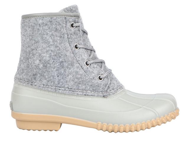 Women's Northside Sutton Waterproof Winter Boots in Light Gray color