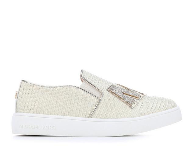 Girls' MICHAEL KORS Little Kid & Big Kid Jem Rachel 2 Slip-Ons in Vanilla color