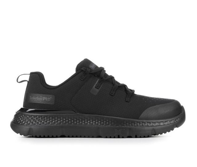 Men's Timberland Pro Intercept Work Shoes in Black color