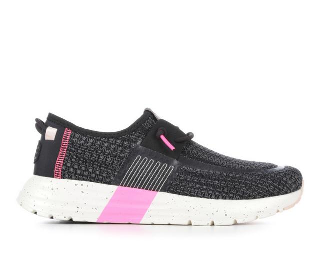 Women's HEYDUDE Sirocco Sport Stripe in Black color