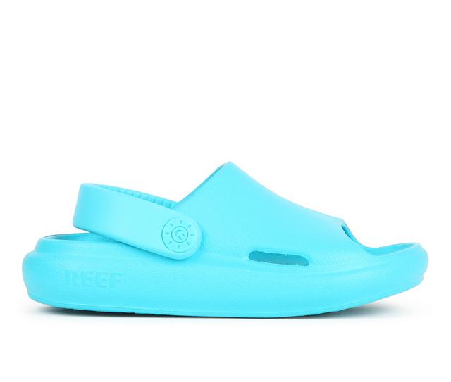 Reef Little Rio Slide Boy 5-10 Sandals in Scubba Blue color