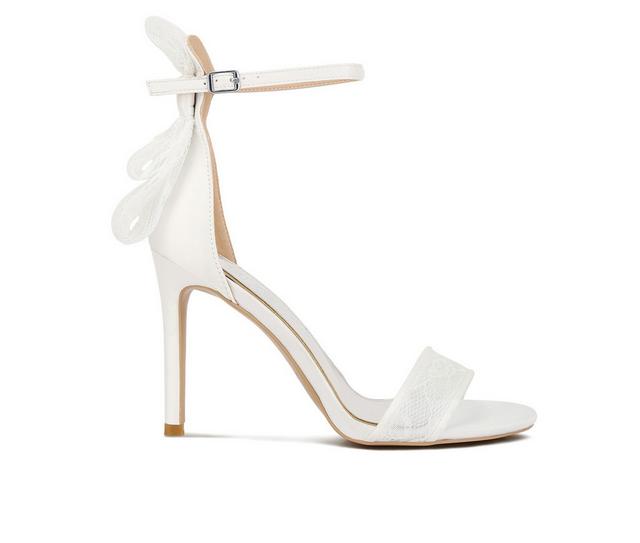 Women's London Rag Delancy Dress Sandals in White color