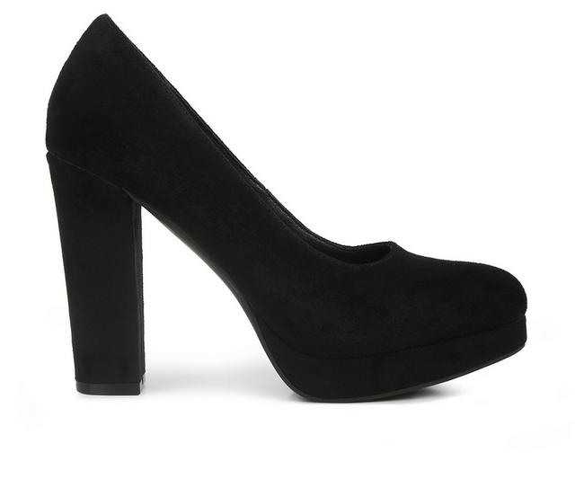 Women's London Rag Delia Platform Pumps in Black color