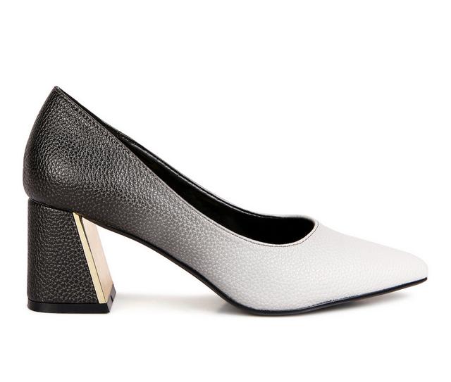 Women's London Rag Harlow Pumps in Black Grey color