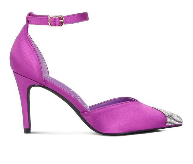 Women's London Rag Everalda Stiletto Pumps in Purple color