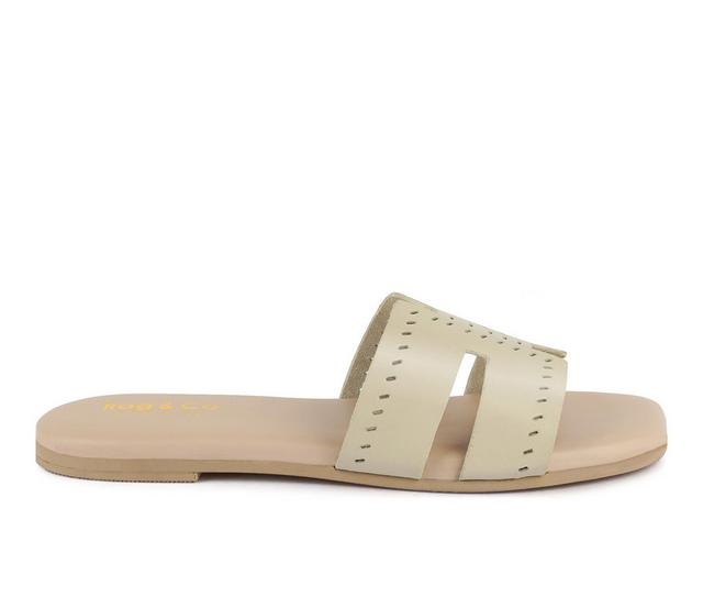Women's Rag & Co Ivanka Sandals in Beige color