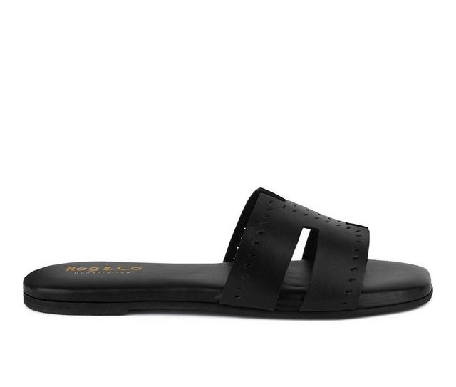 Women's Rag & Co Ivanka Sandals in Black color