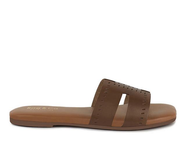 Women's Rag & Co Ivanka Sandals in Tan color