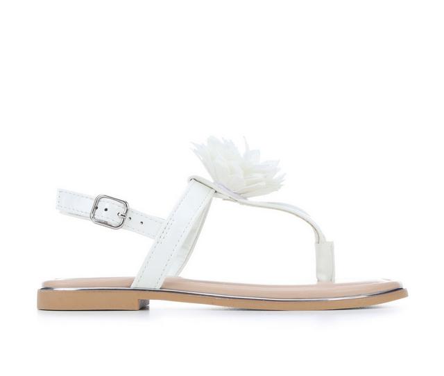 Girls' Y-Not Little Kid & Big Kid Sandals in White color