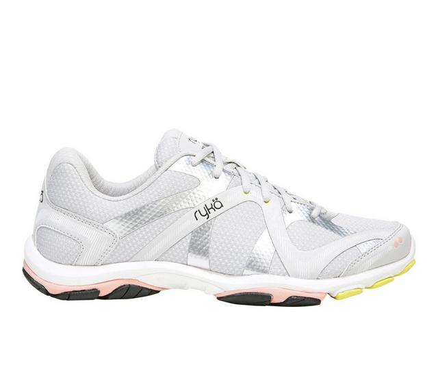 Women's Ryka Influence Training Shoes in Vapor Grey color