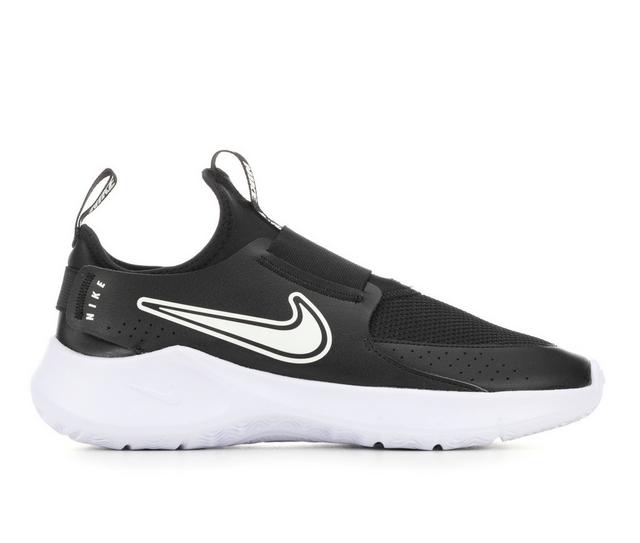 Boys' Nike LIttle Kid & Big Kid Flex Runner 3 Running Shoes in Black/White color