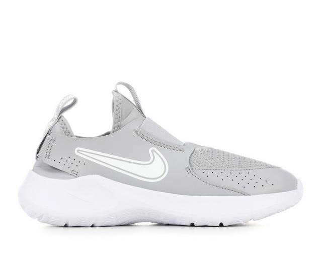 Boys' Nike LIttle Kid & Big Kid Flex Runner 3 Running Shoes in Grey/White color