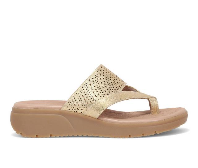 Women's Baretraps Brett Sandals in Old Gold color