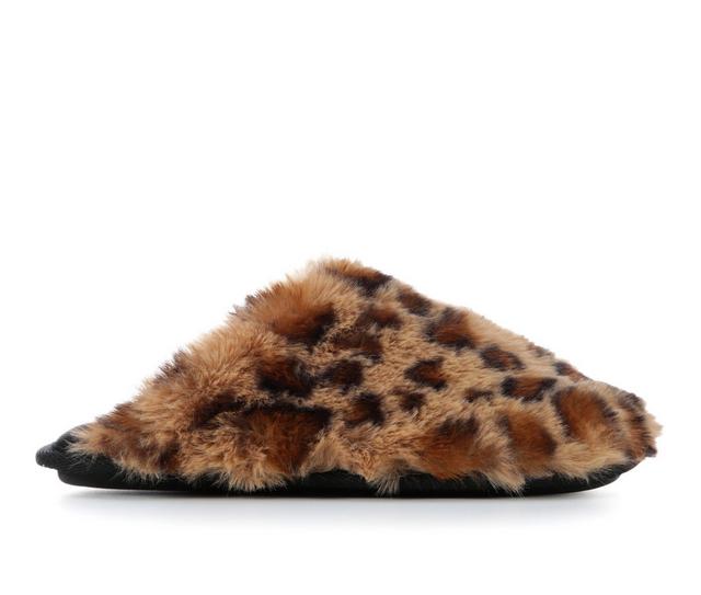 Jessica Simpson High Plush Scuff w/ Jersey Sock in Leopard color