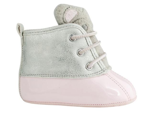 Girls' Baby Deer Infant Alex G Crib Shoes in Pink color