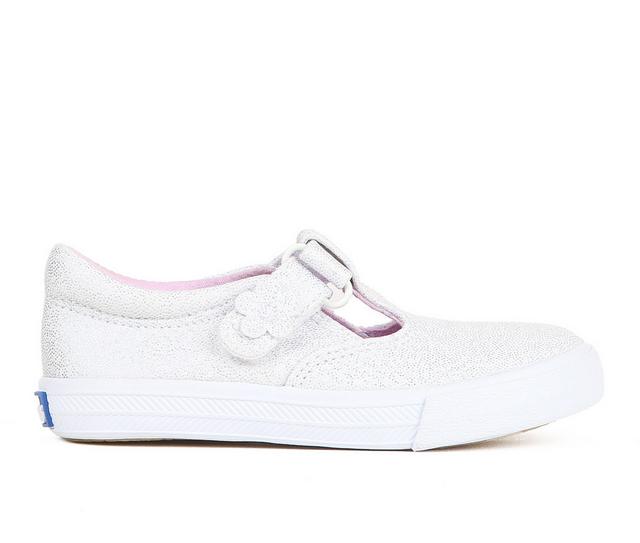 Girls' Keds Toddler & Little Kid Daphne Iridescent Sneakers in iridescent color