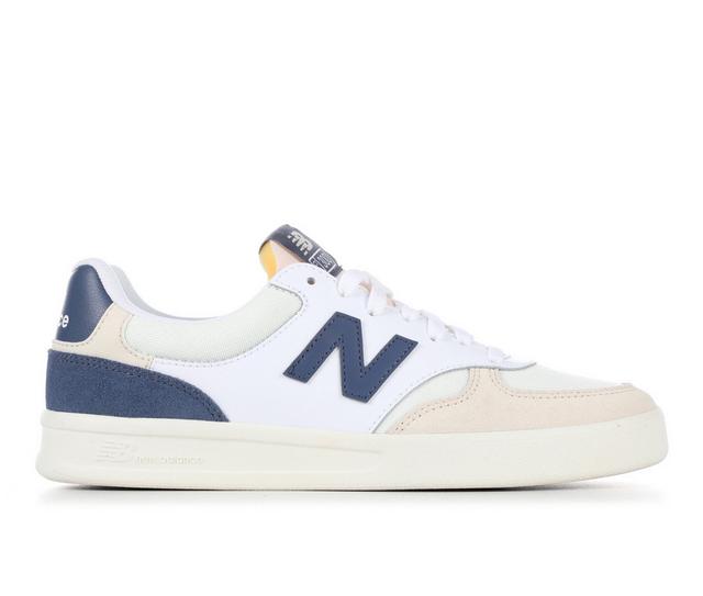 Men's New Balance CT300 Sneakers in Wht/SeaSalt/Blu color