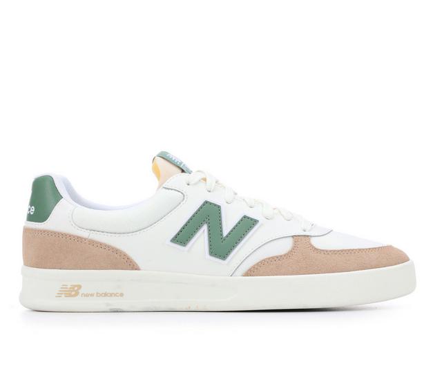 Men's New Balance CT300 Sneakers in Tan/Green/Wht color