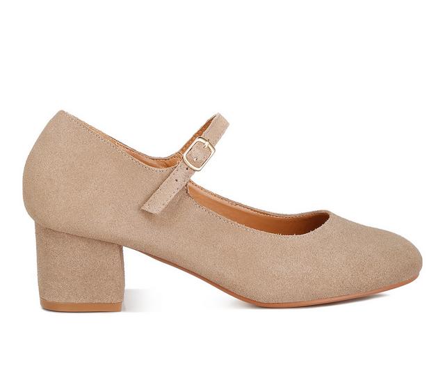 Women's Rag & Co Dallin Mary Jane Pumps in Sand color