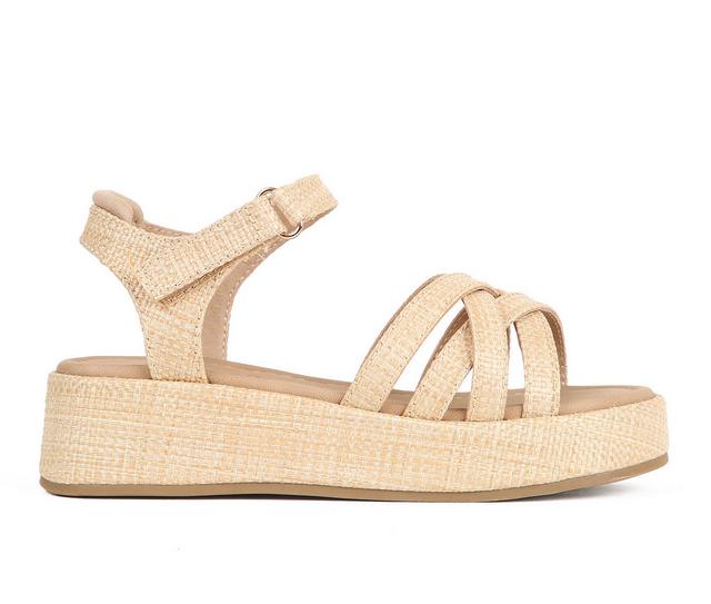 Girls' Jellypop Anna Beth 11-5 Sandals in natural color